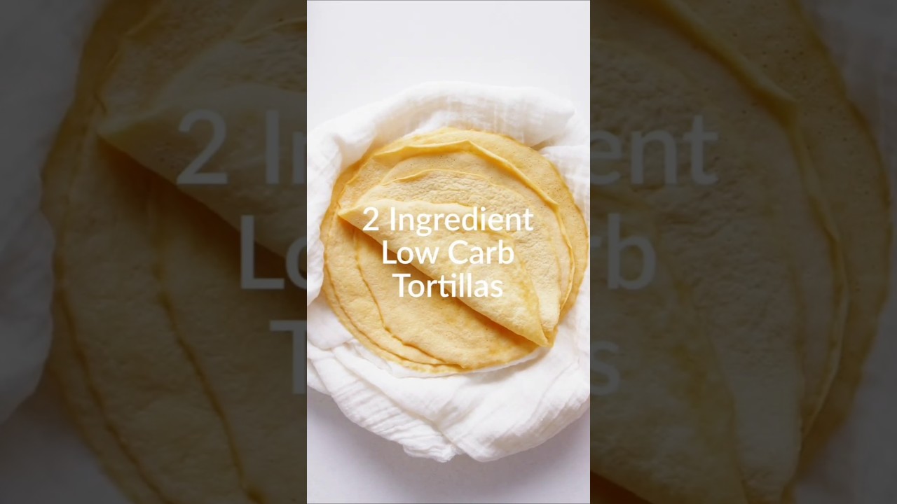2 Ingredient Low Carb Carnivore Tortillas