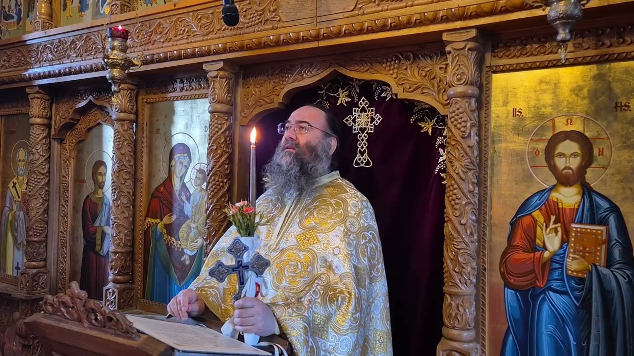 Ieromonah Macarie Banu - Predică la &Icirc;nvierea Domnului, a cincea zi de Paști (16 Aprilie 2026)