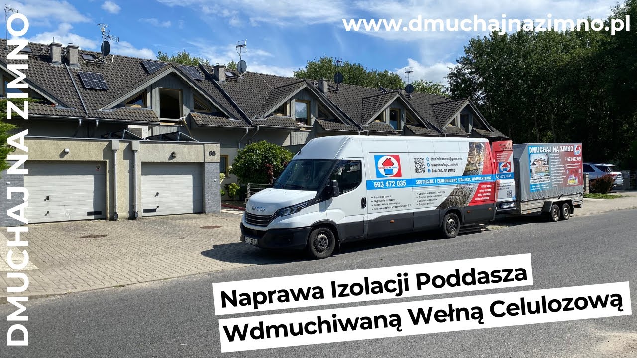 Naprawa Izolacji Poddasza Granulatem Wełny Celulozowej