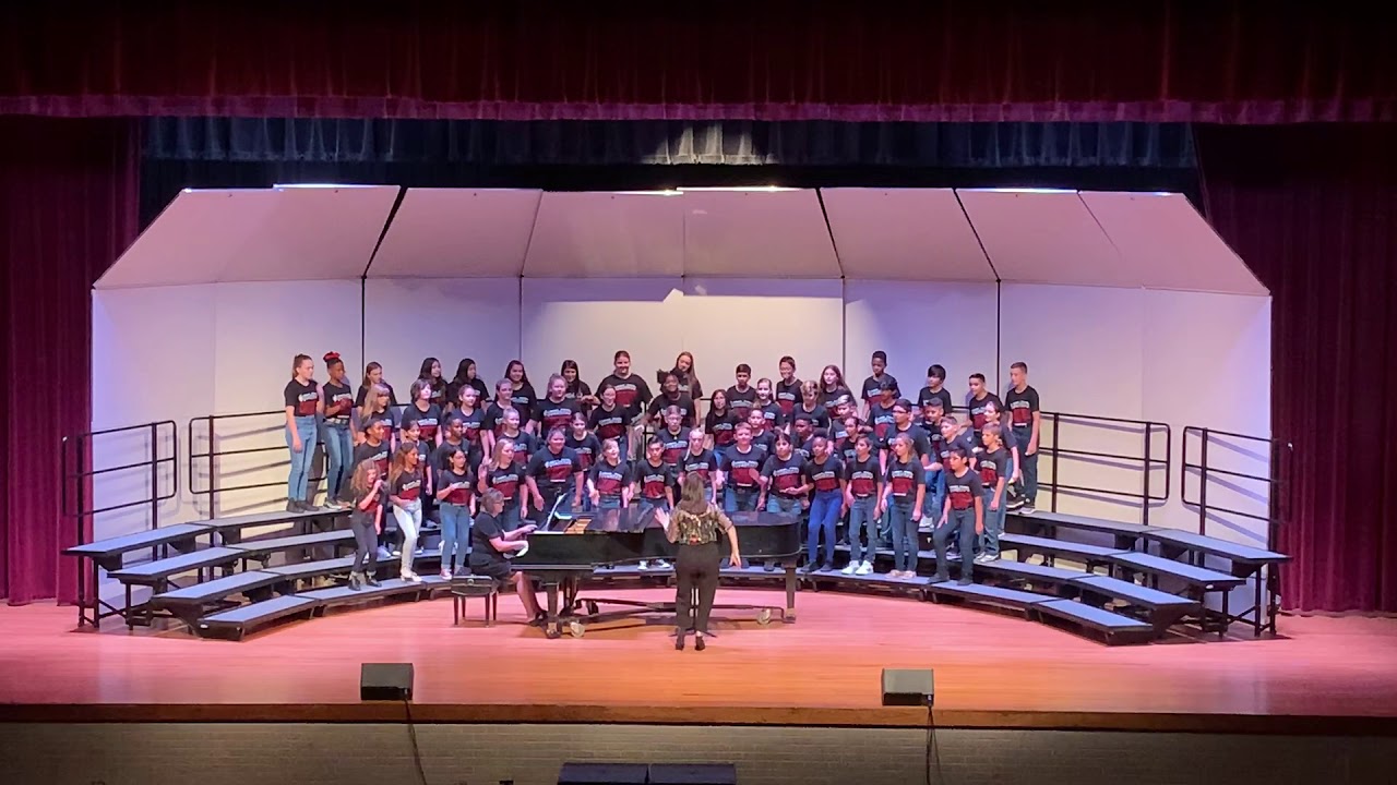 Bonnette Combined 6th Grade Choir - Cornstalk Fiddle and a Shoestring Bow arr. Burrows