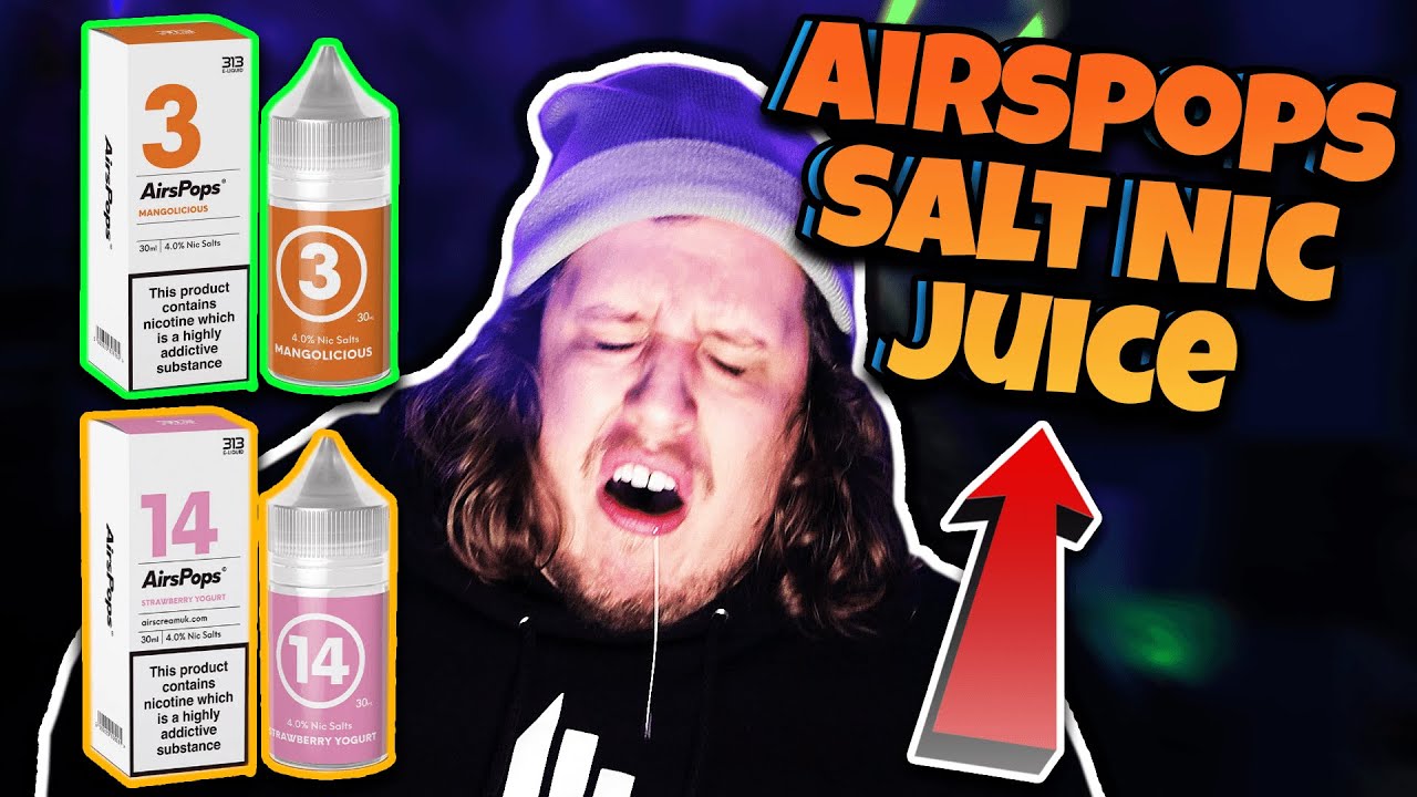 AirsPops Salt Nic Juice Is The World's BEST