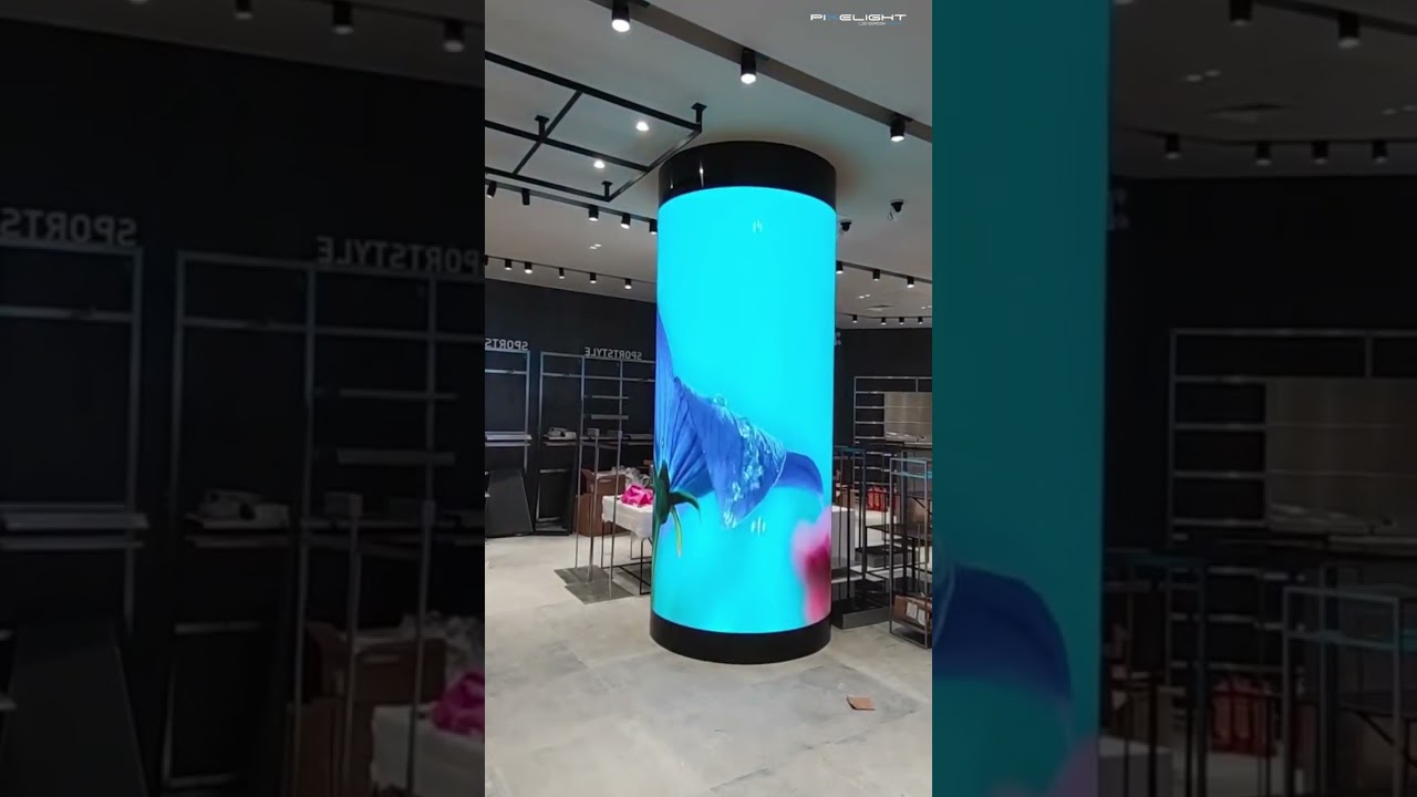 &Eacute;cran led curve et flexible ! #leddisplay #ledscreen #curvedigital #ledscreendisplay