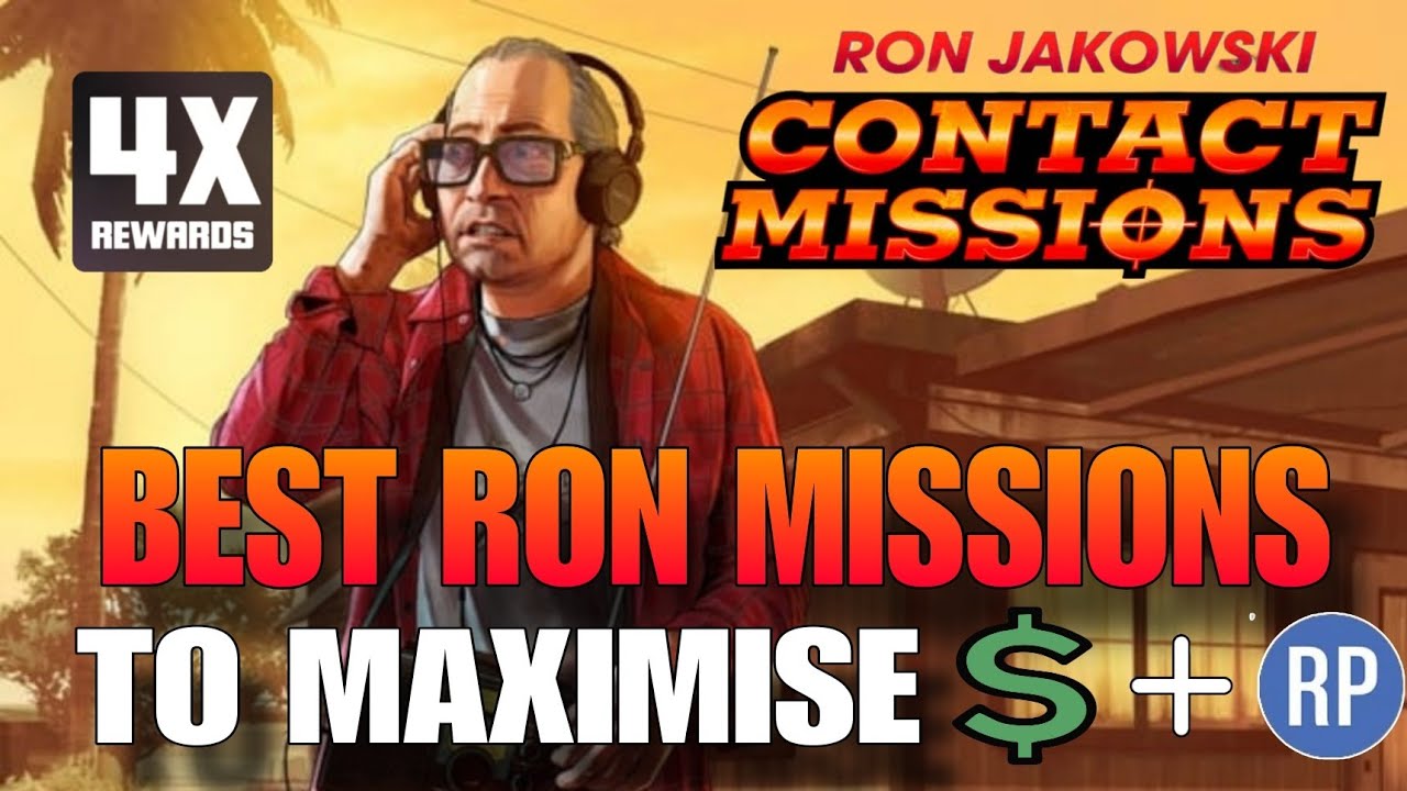 GTA Online: Best Ron Missions To Rank Up Fast Legit And Get Rich 4x Money & RP