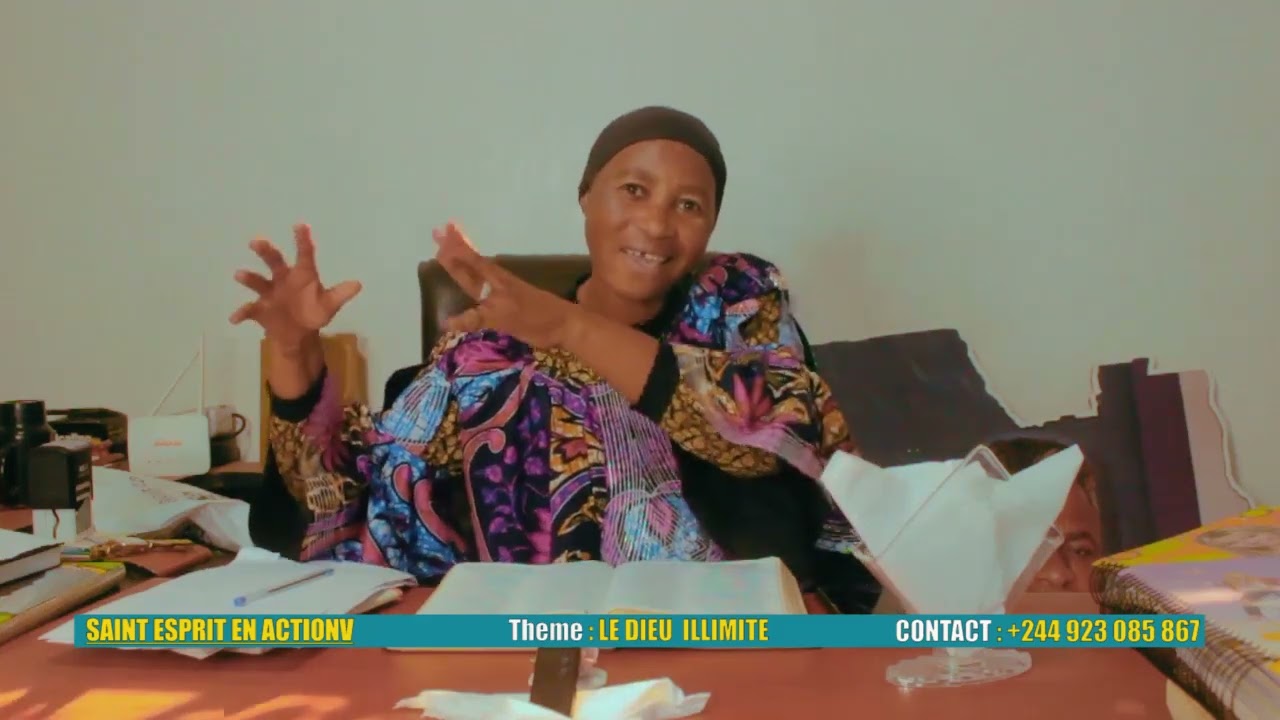 Le Dieu illimité avec évangéliste Berta tuala Antonio bussanga