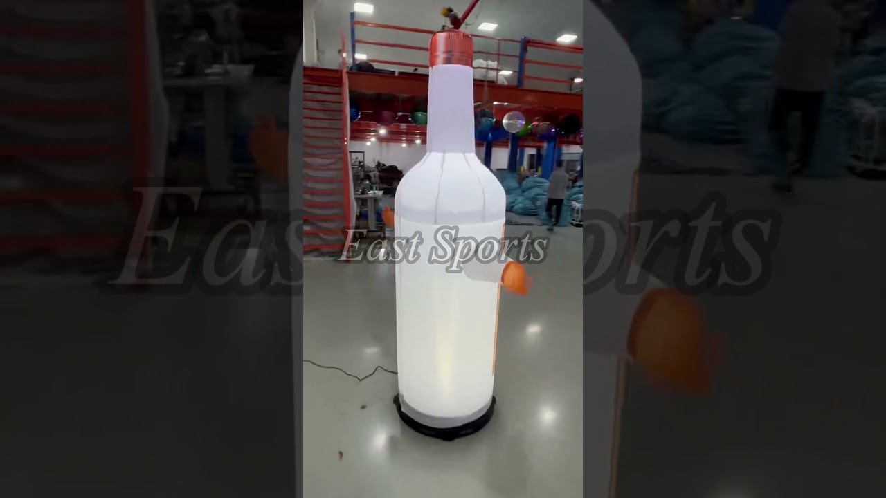 Inflatable bottle hand waving dancer for outdoor decoration #advertisinginflatables#inflatable