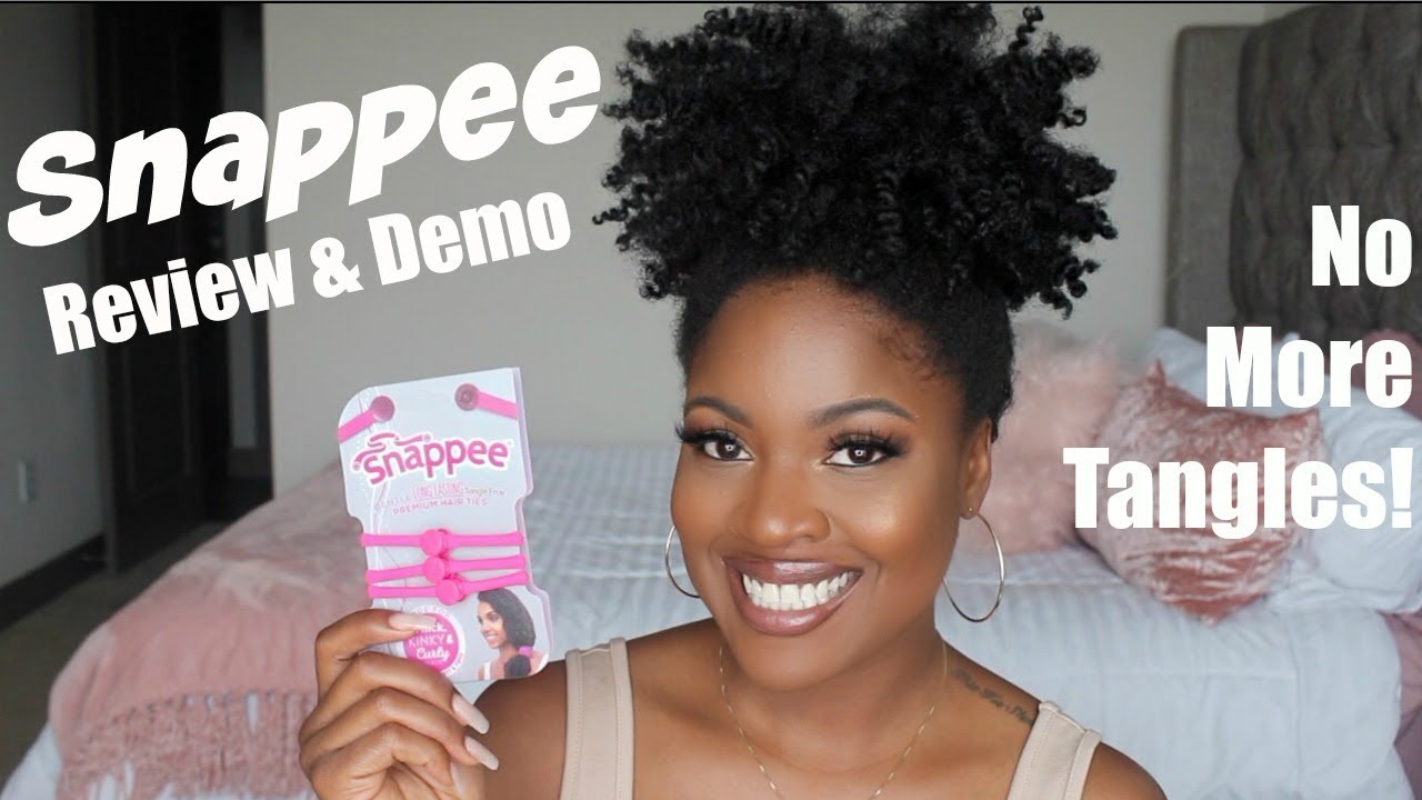 HAIR TIES THAT DON'T BREAK?!🤗😱| Snappee Review and Demo