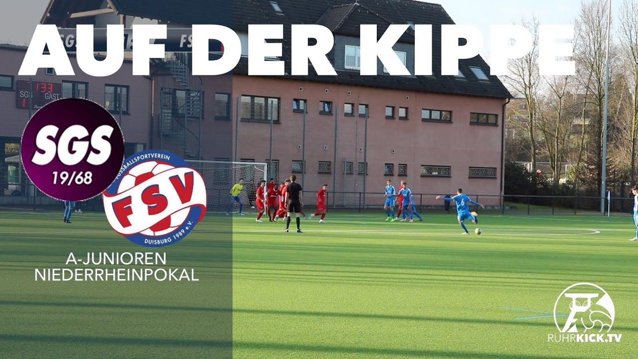 Trotz Überzahl: SGS verpasst Sensation | SG Essen-Schönebeck – FSV Duisburg (U19 Niederrheinpokal)