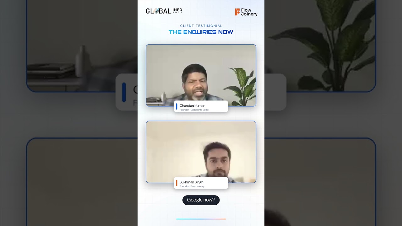 How Flow Joinery Built a Complete Growth System with Global Info Edge | Client Testimonial