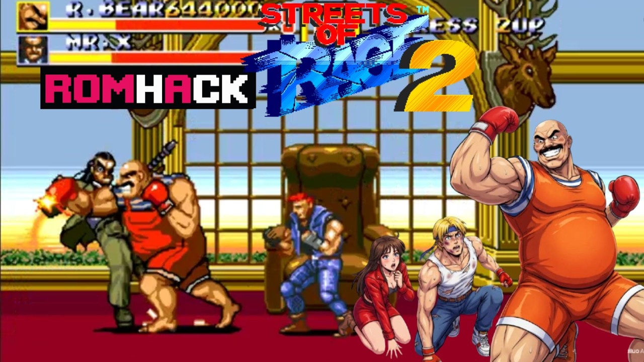 ✅SOR 2 BOSS [Streets of Rage 2] Hack segagenesis - OpenBOR