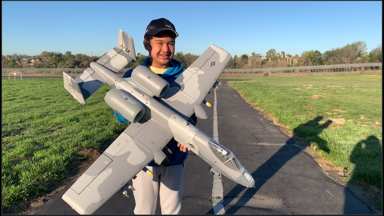 New E-flite A-10 Thunderbolt II Twin 64mm EDF - MAIDEN FLIGHT!