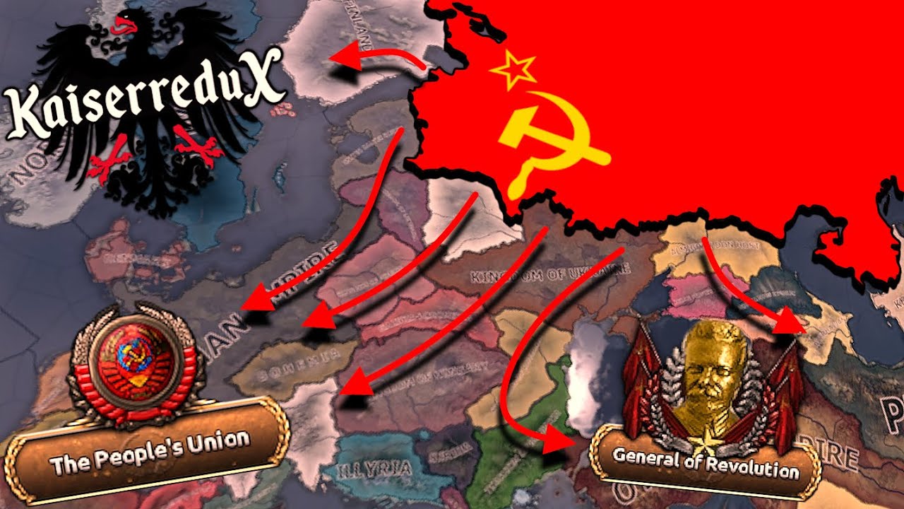 Establishing the Soviet Union in Kaiserredux | Hearts of Iron IV
