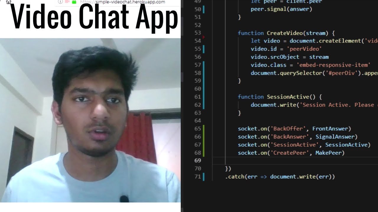 Build Video Chat Web App From Scratch in 40 mins