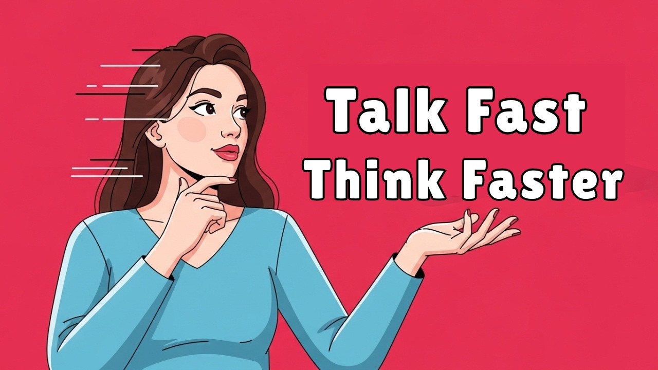 Talk Fast Think Faster | Easy English Podcast for English Conversation | Graded Reader | Podcast