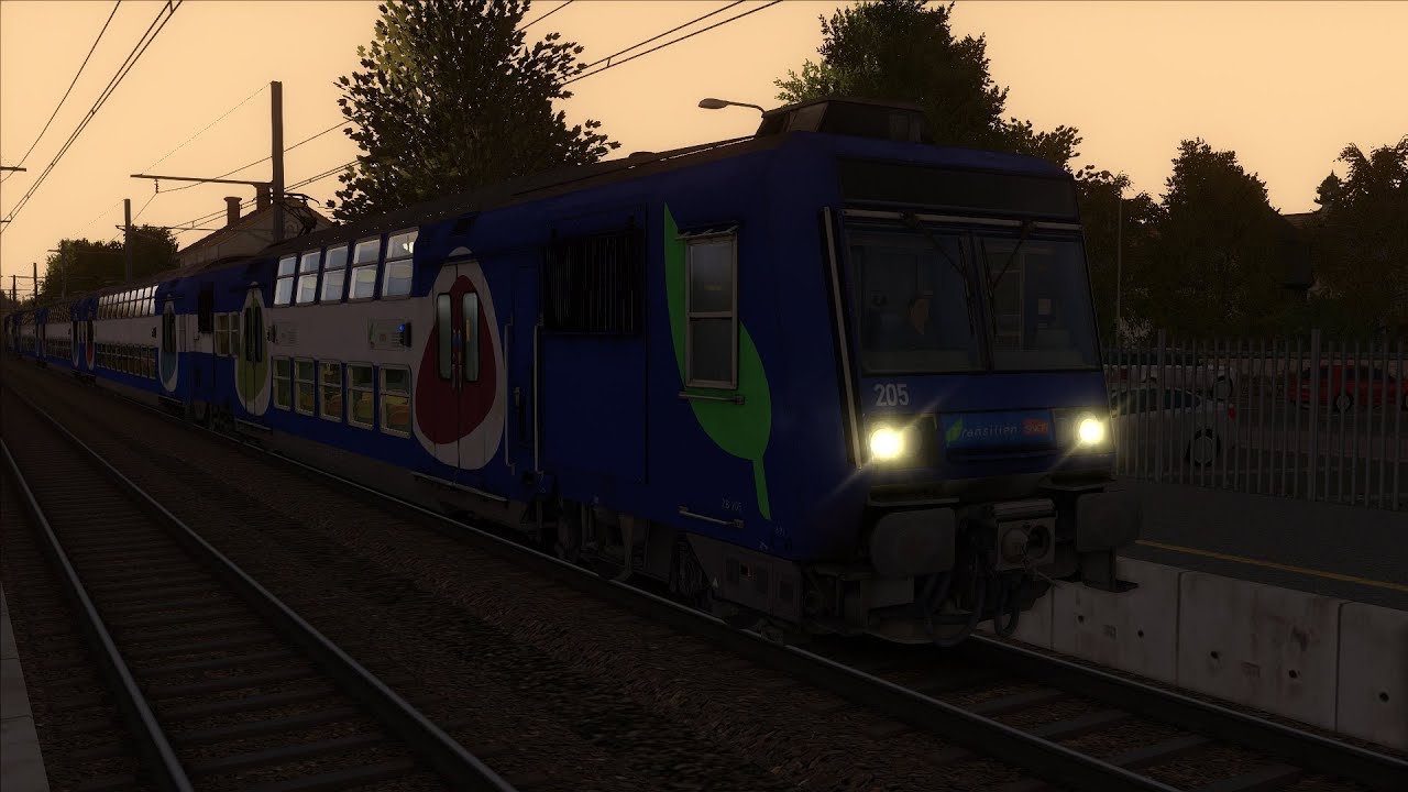 Train Simulator Classique : RER D de Malesherbes à Melun en Z2N !