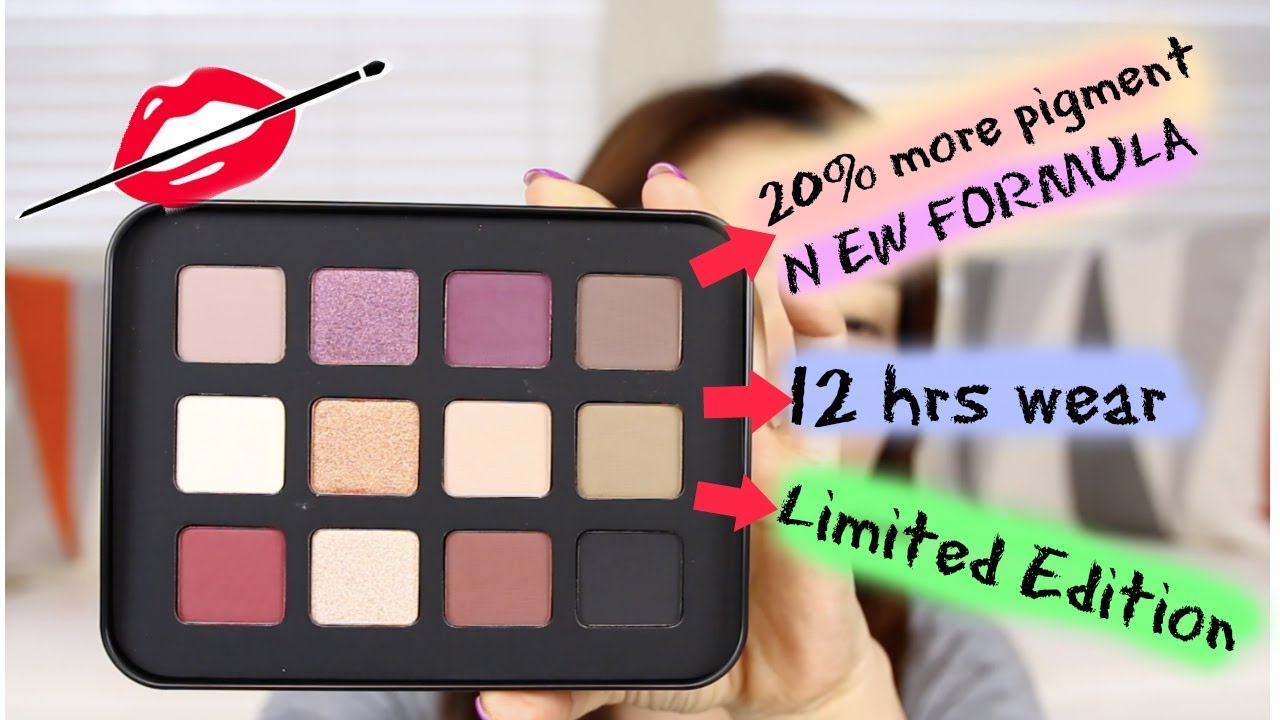 MAKE UP FOREVER LUSTROUS SHADOW PALETTE | TRY OUT | REVIEW