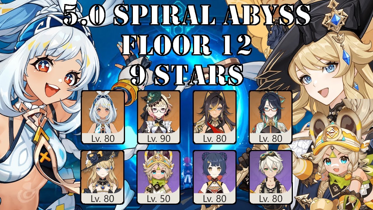 Mualani Vaporize & Navia (ft. Kachina) | 5.0 Spiral Abyss - Floor 12 (9 stars)