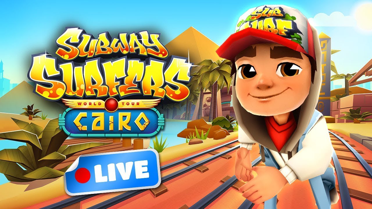 🔴 Subway Surfers World Tour 2017 - Cairo Gameplay Livestream