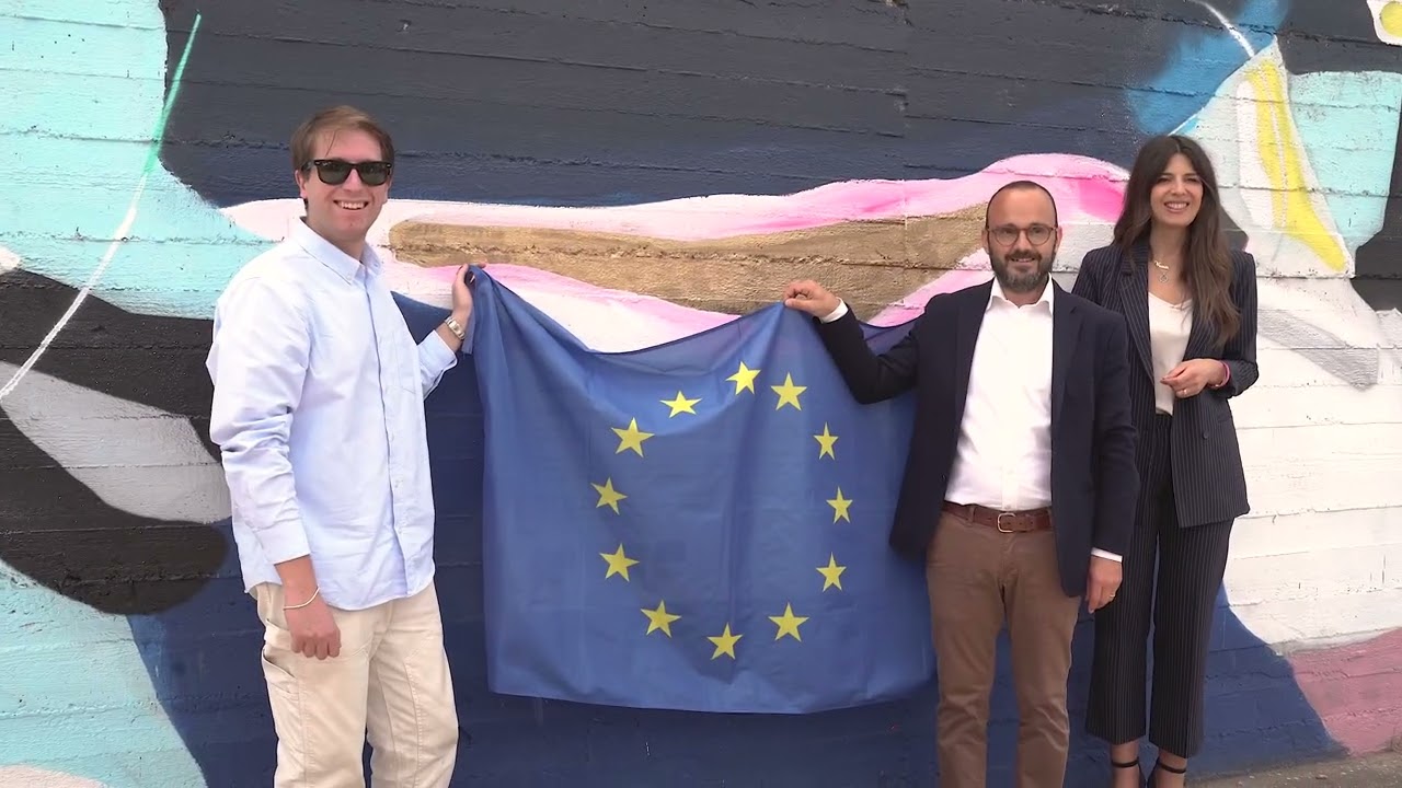 EU Street Art: a Grottaglie (TA) un'opera che racconta i valori europei