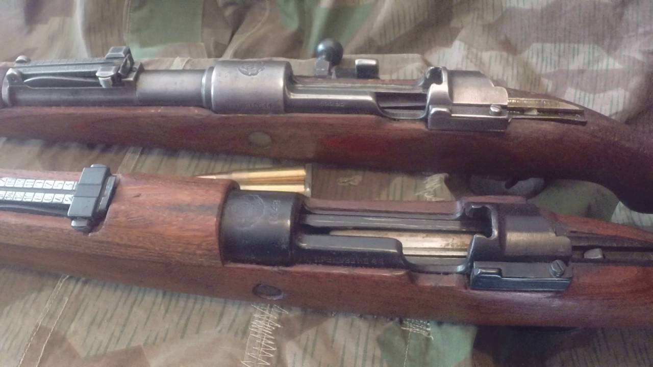 Разница между немецкой винтовкой Kar98K и югославской винтовкой Mauser M48