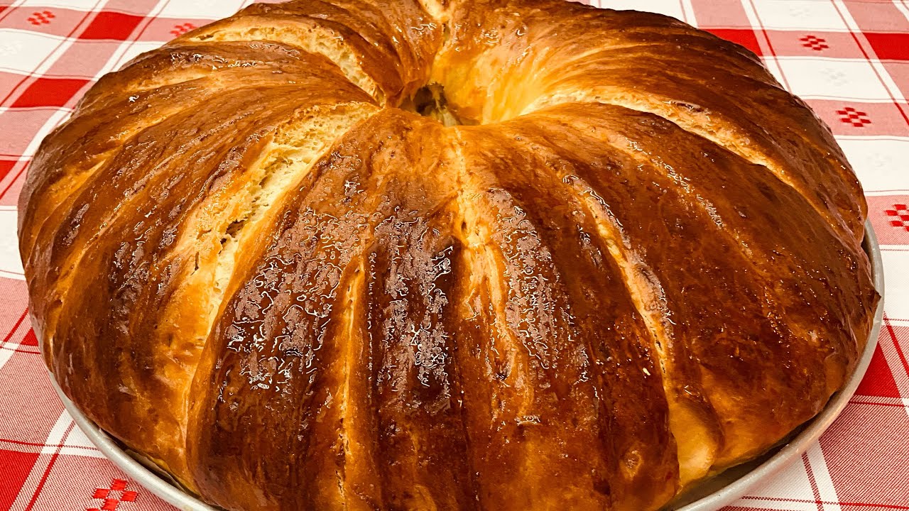 Com a Receita de Minha Massa Sovada Fiz uma Rosca …Ficou Deliciosa 
