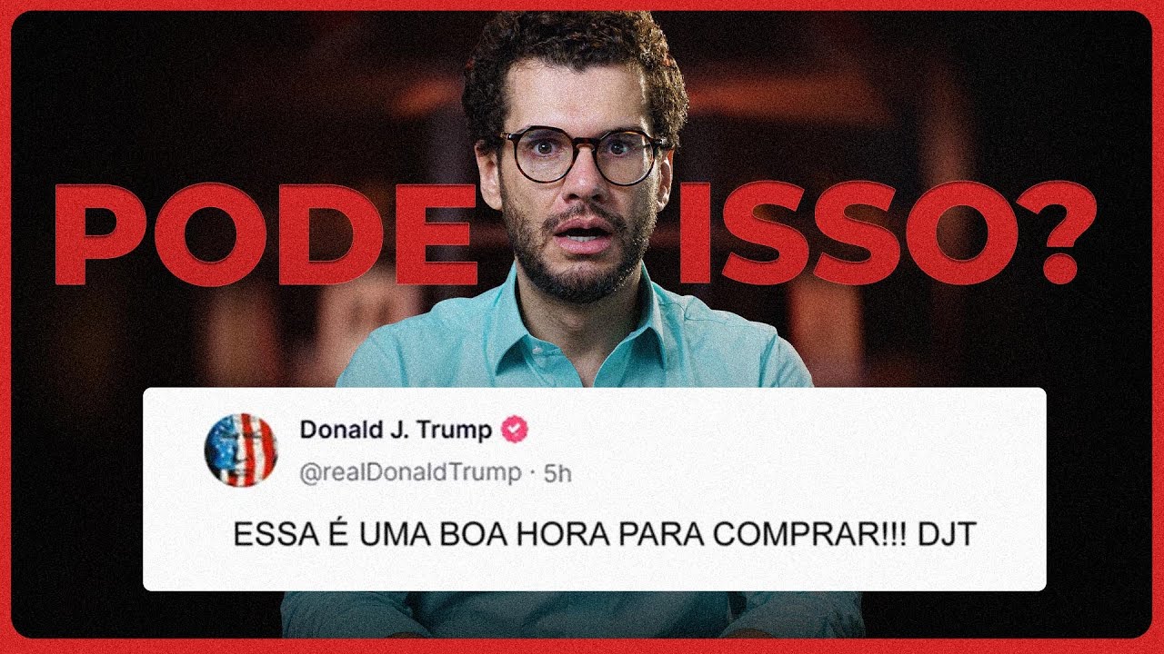 Bolsa dispara após post de TRUMP. Manipulação ou coincidência?