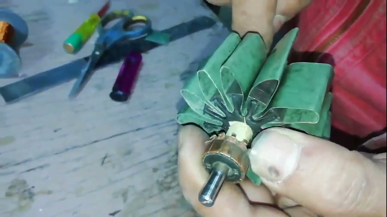 طريقة  لف موبينة خلاط العربي بالتفصيل