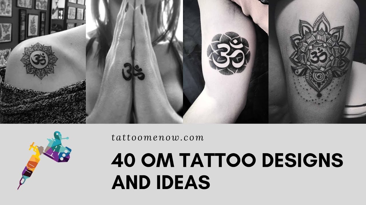 40 Om Tattoo Ideas For Spiritually Minded People