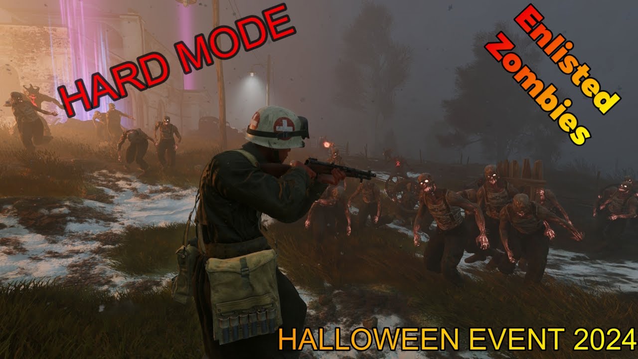 Enlisted Halloween Event HARD MODE Gameplay 2024 - No Commentary - Operation 