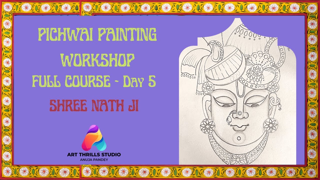 Pichwai Painting Live Tutorial: Day 5