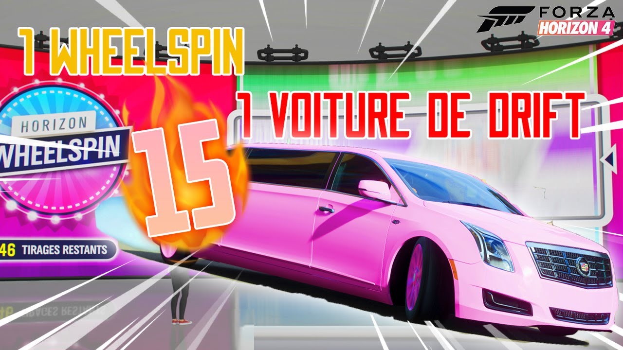 1 WHEELSPIN = 1 VOITURE DE DRIFT #15 - FORZA HORIZON 4