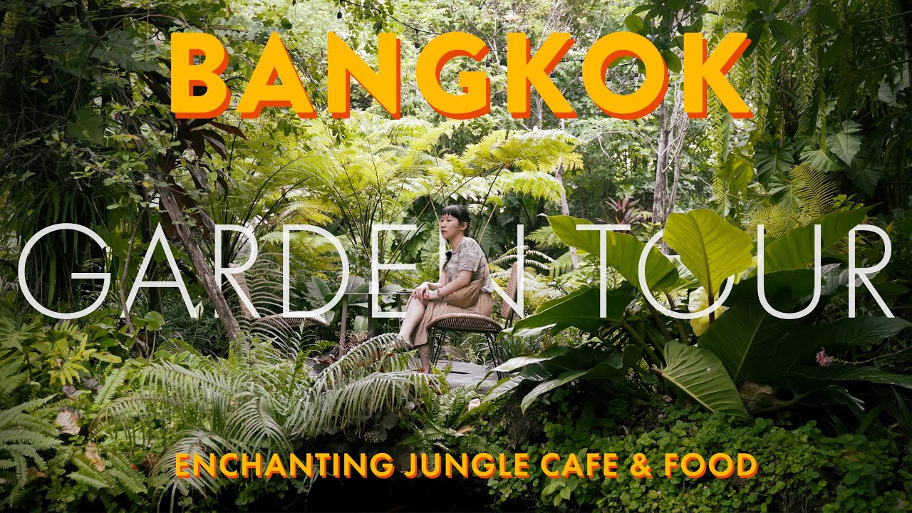 Кафе Crazy Jungle в Бангкоке 🌱 | Очаровательная кухня и кафе Camin #Таиланд