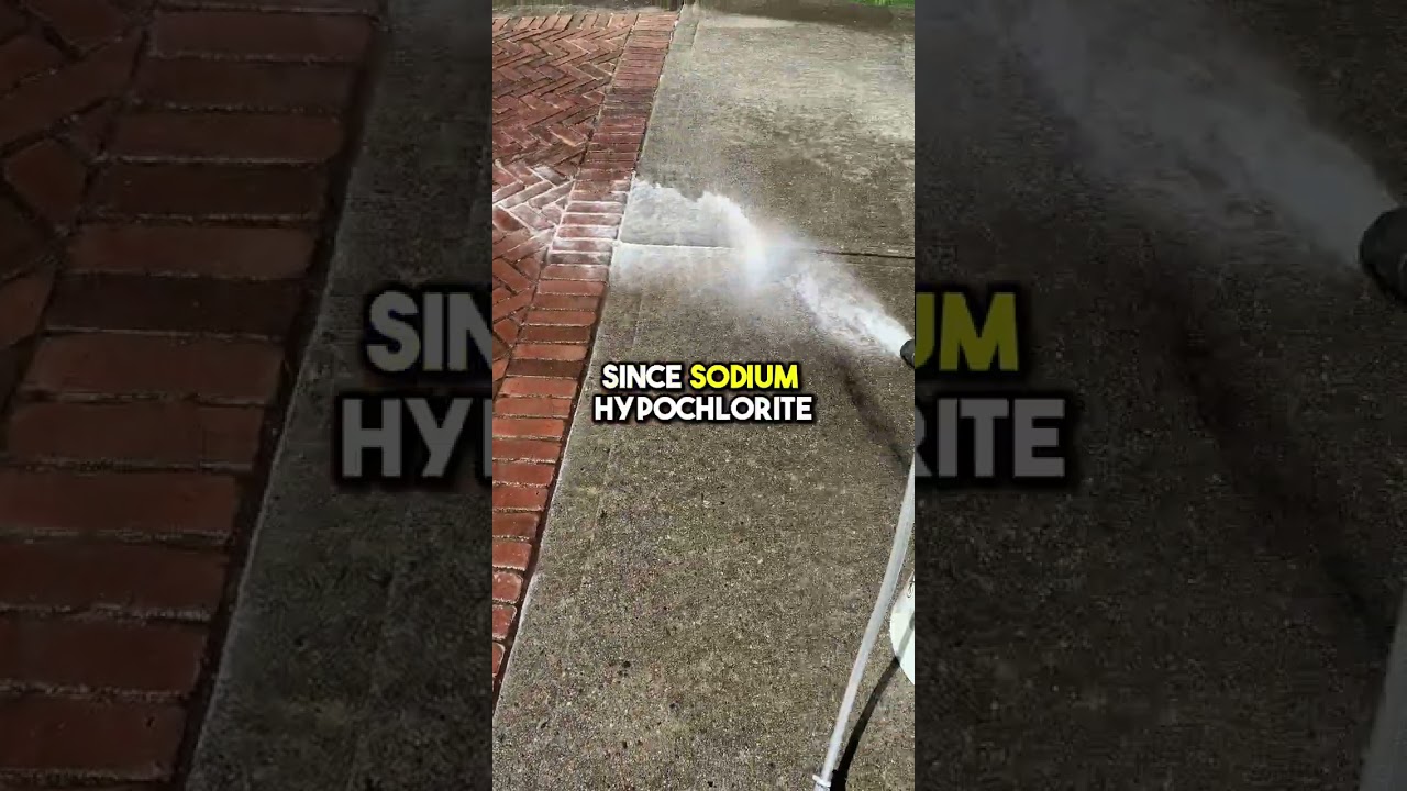 I&rsquo;ve discovered the BEST chemical for pressure washing🤯 #pressurewashingplays