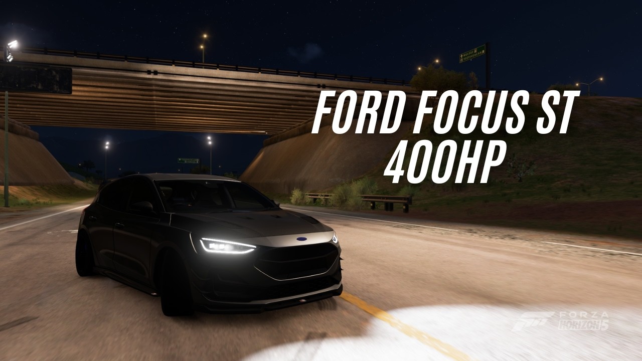 FORD FOCUS ST 400HP // 335KMH REVIEW on FH5