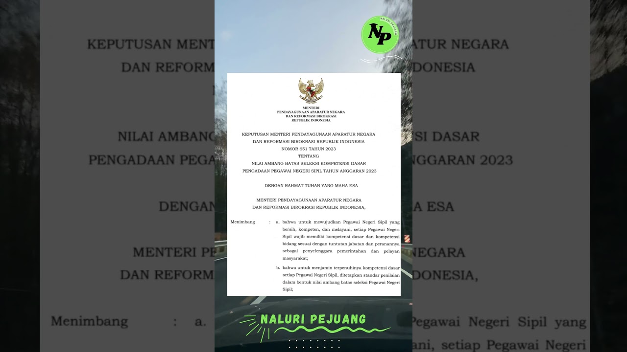 Aturan Nilai Ambang Batas SKD CPNS Tahun 2023 