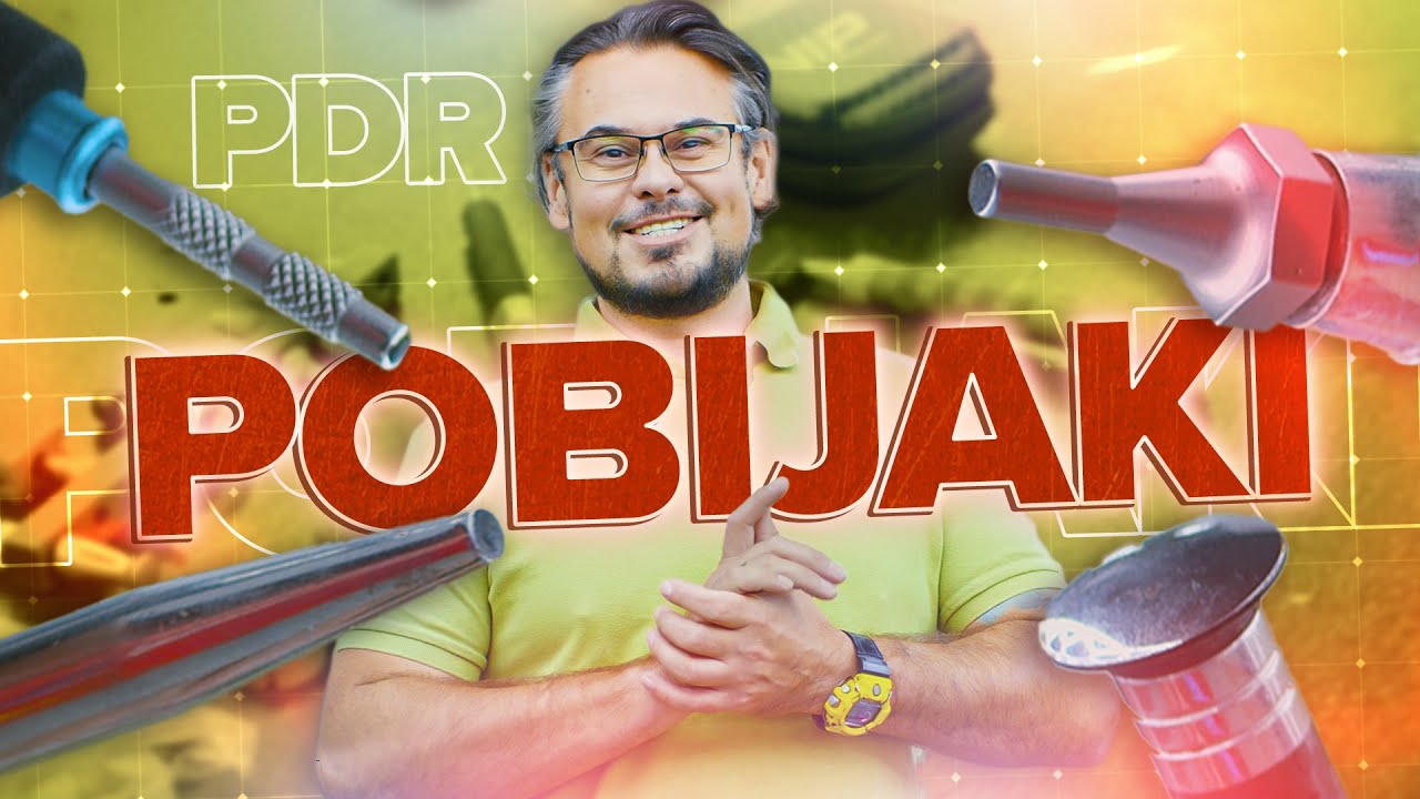 Pobijaki w PDR - Niezbędne narzędzia do usuwania wgnieceń!