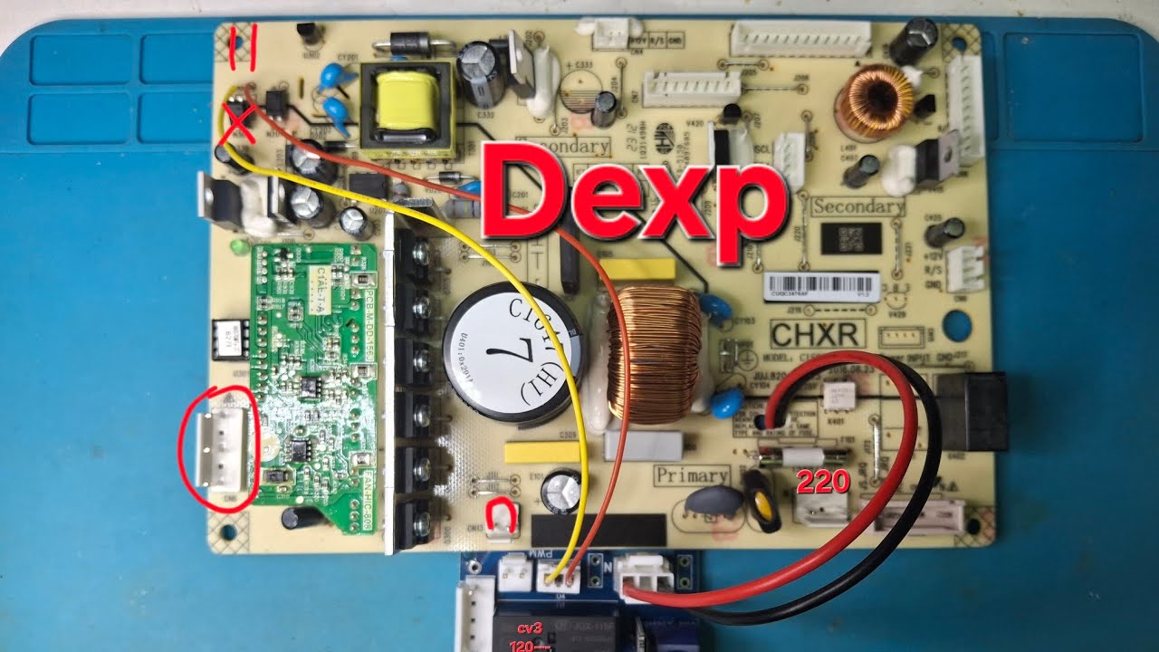 Обманка холодильника Dexp 