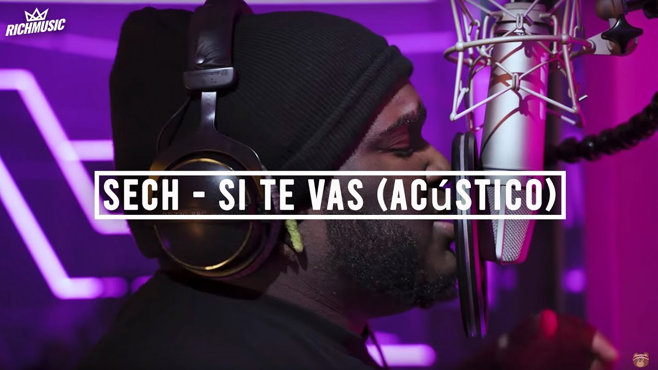 Sech - Si Te Vas (Ac&uacute;stico)