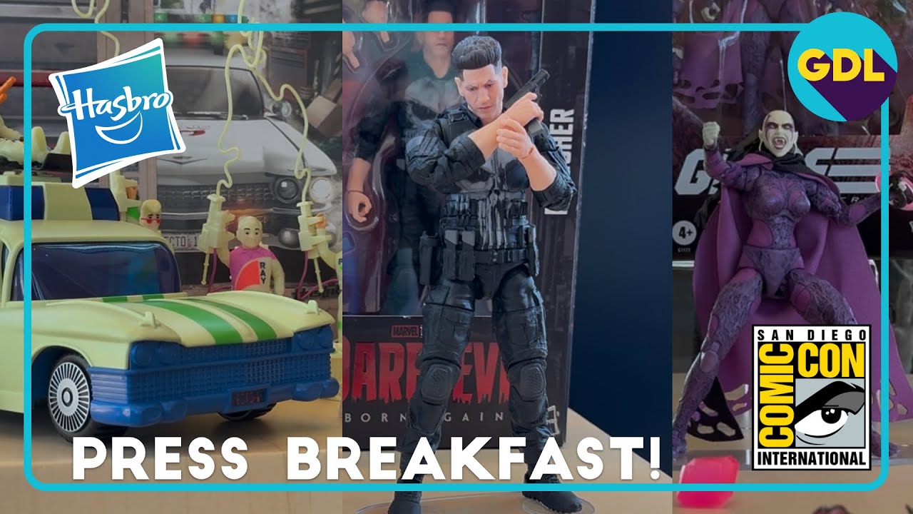 New Reveals at SDCC Hasbro Press Breakfast!