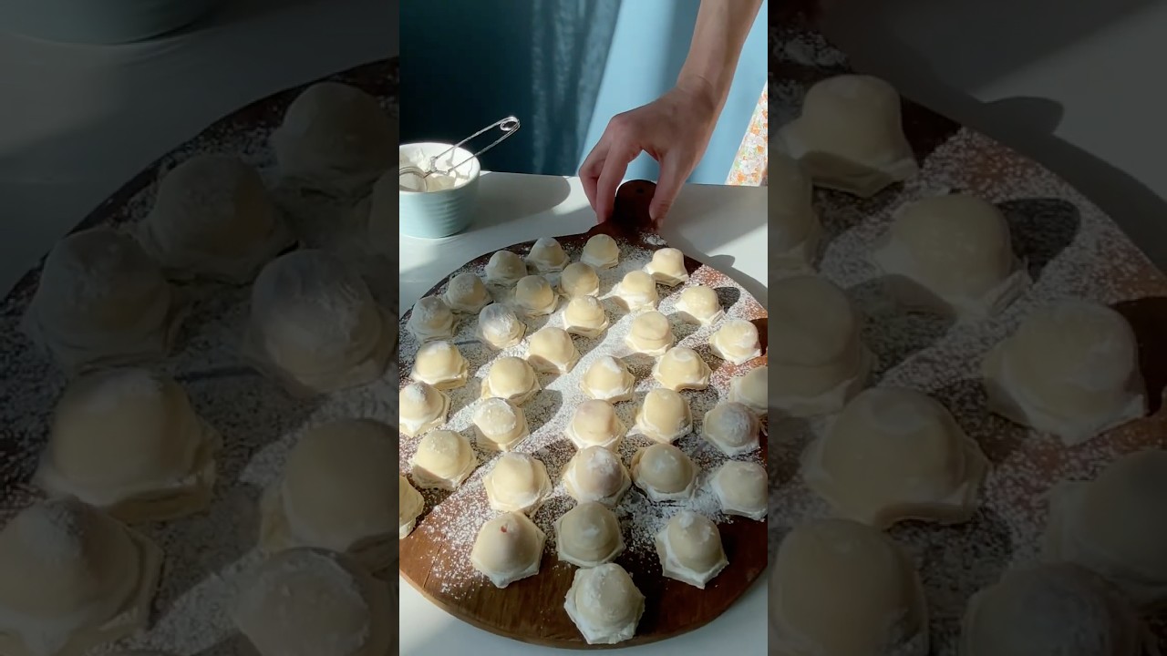 Russian dumplings ( русские пельмени) 