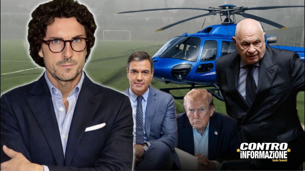 Nordio e l'elicottero 