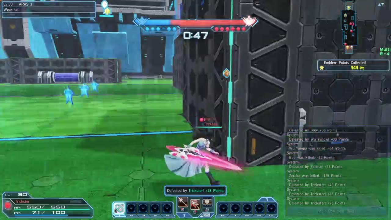 PSO2 NGS Base PvP, cause why not