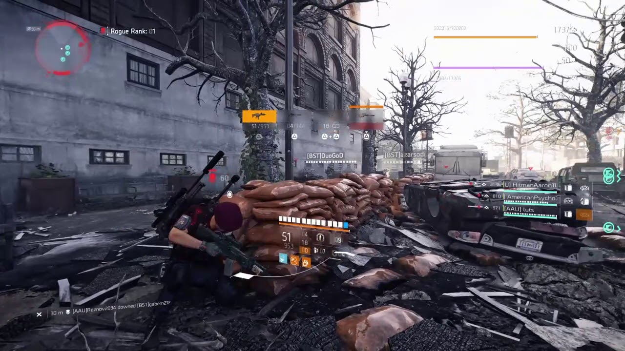 Dark zone fight