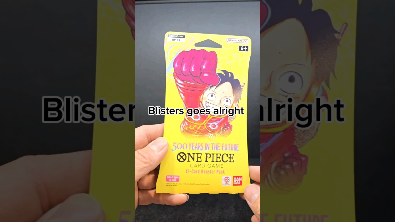 500 years in the future - op07 #opening #unboxing #tcg #onepiece #anime #manga #fyp #viral