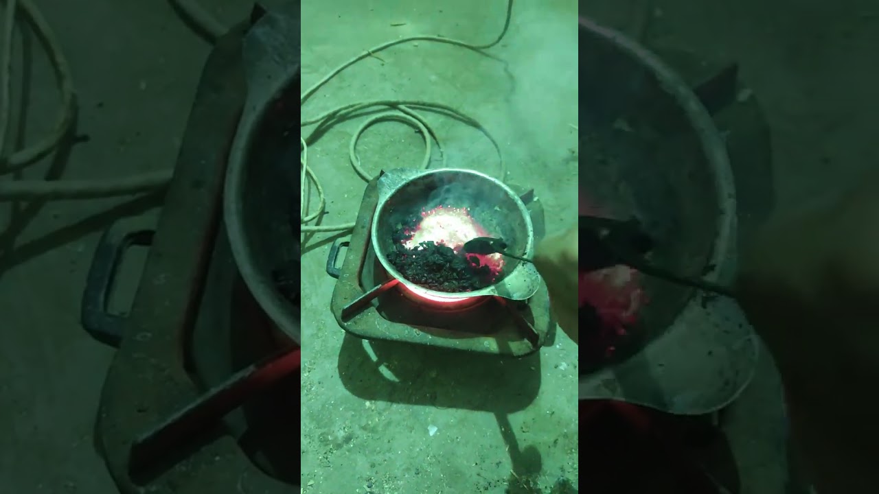 بسم لله نبدا افضل طريقة لتطهير معدن الرصاص