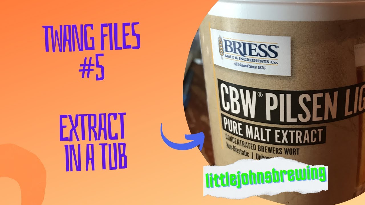 Twang Files #5. brew day with untinned extract