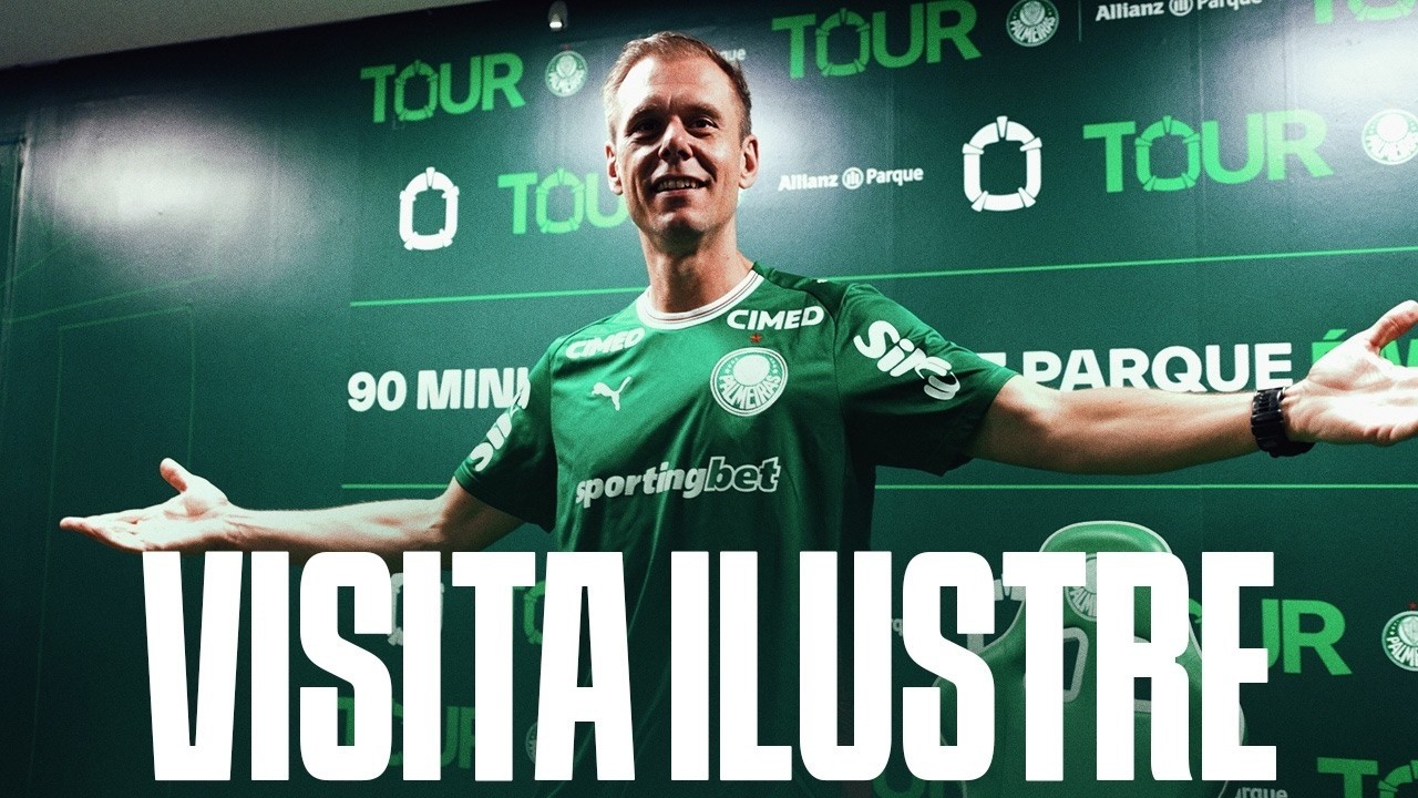 DJ ARMIN VAN BUUREN CONHECE O ALLIANZ PARQUE!