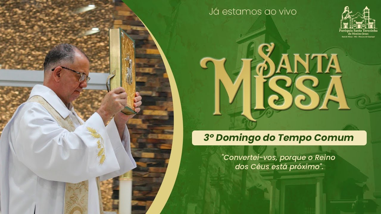 Santa Missa | 3º Domingo do Tempo Comum