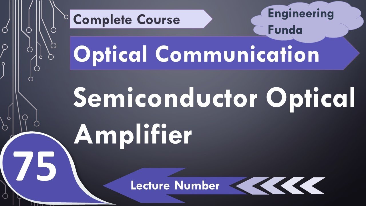 Semiconductor Optical Amplifier (Basics, Working & Characteristics) Explained