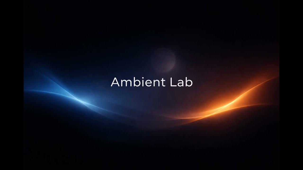 Abstract Ambient Background Loop | Minimal Visual for Relaxation (4K)