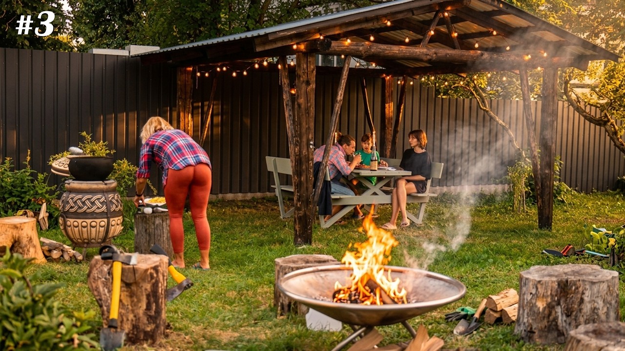 Couple's Unbelievable Backyard Build From Salvaged Materials
